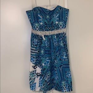 Badgley Mischka cocktail dress, size 12